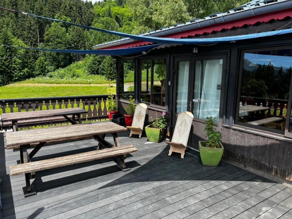 La Chanterelle - Mountain Lodge La Cote d'Arbroz Exterior photo